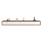 Enclosed Storage Stand Console Solid Wood TV Media Console with Drawers 71"L x 9.5"W x 8"H Nut-Brown Clearhalo 'furn' 'furn_tv_stands_entertainment_centers' 'Furniture' 'Living Room Furniture' 'TV Stands & Entertainment Centers' 'TV Stands & Media Storage Furniture' 'tv_stands_entertainment_centers' 6865452