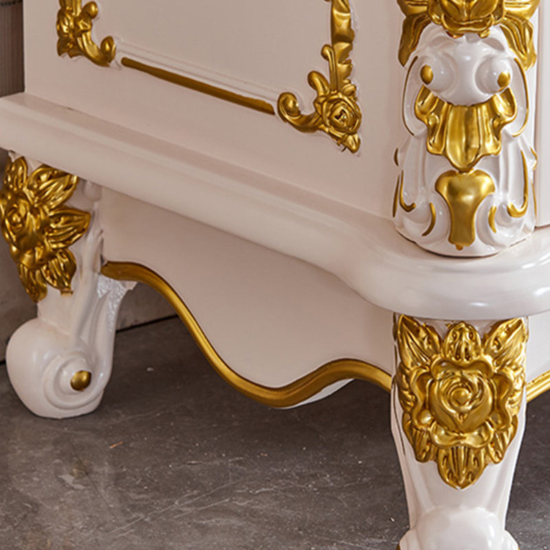 Open Storage Stand Console Traditional TV Media Console with Drawers Clearhalo 'furn' 'furn_tv_stands_entertainment_centers' 'Furniture' 'Living Room Furniture' 'TV Stands & Entertainment Centers' 'TV Stands & Media Storage Furniture' 'tv_stands_entertainment_centers' 6865471
