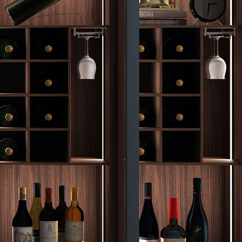 Zeitgenössischer Ausstellungsständer Holzbuffet Schrank für Esszimmer