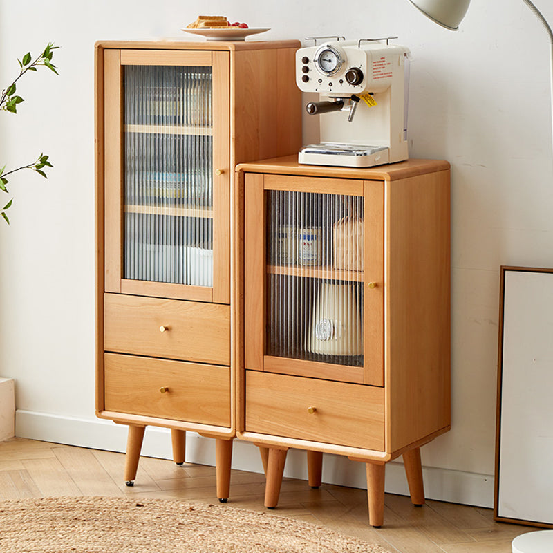 Porte di vetro contemporanee Display Stand Gabinetto per il soggiorno per soggiorno