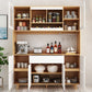 Contemporary Dining Hutch Wood Storage Cabinet for Dining Room
