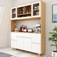 Contemporary Dining Hutch Wood Storage Cabinet for Dining Room