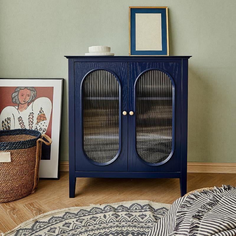 Porte di vetro contemporanee Display mobile per il soggiorno