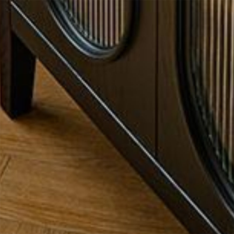 Porte di vetro contemporanee Display mobile per il soggiorno