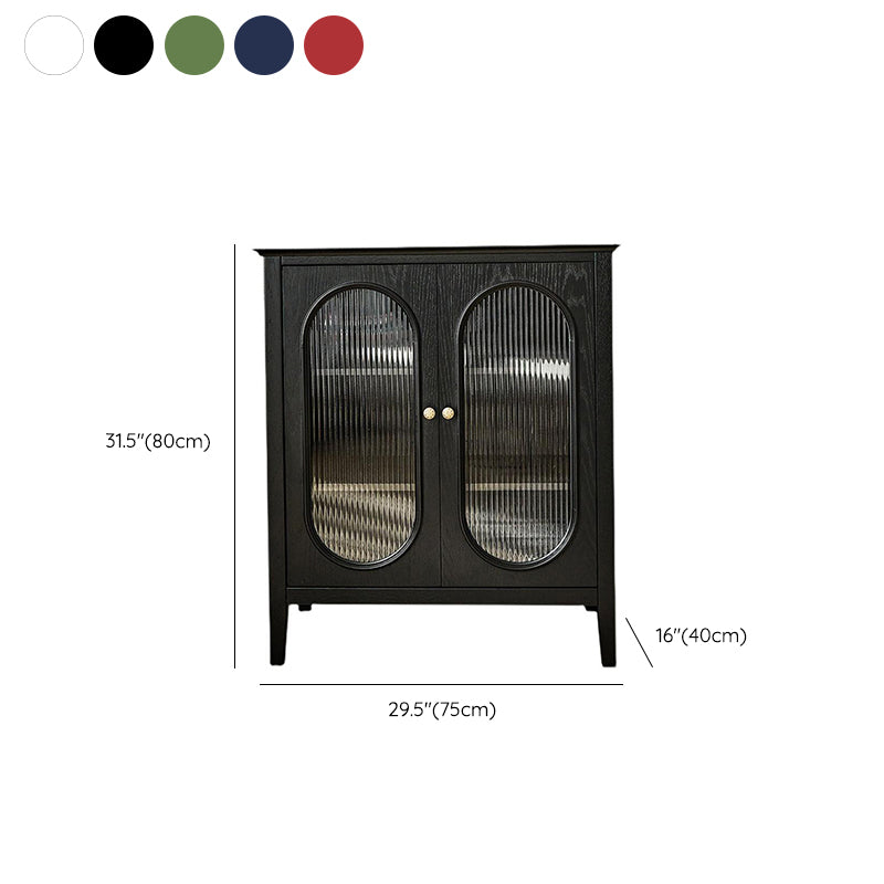 Porte di vetro contemporanee Display mobile per il soggiorno