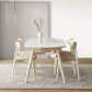 Sintered Stone Dining Table Modern Rectangle Dining Table for Kitchen 59.1"L x 59.1"W x 29.5"H Without Chairs Clearhalo 'Dining Tables & Seating' 'Dining Tables' 'dining_table' 'furn' 'furn_dining_table' 'Furniture' 'Kitchen & Dining Furniture' 6867888