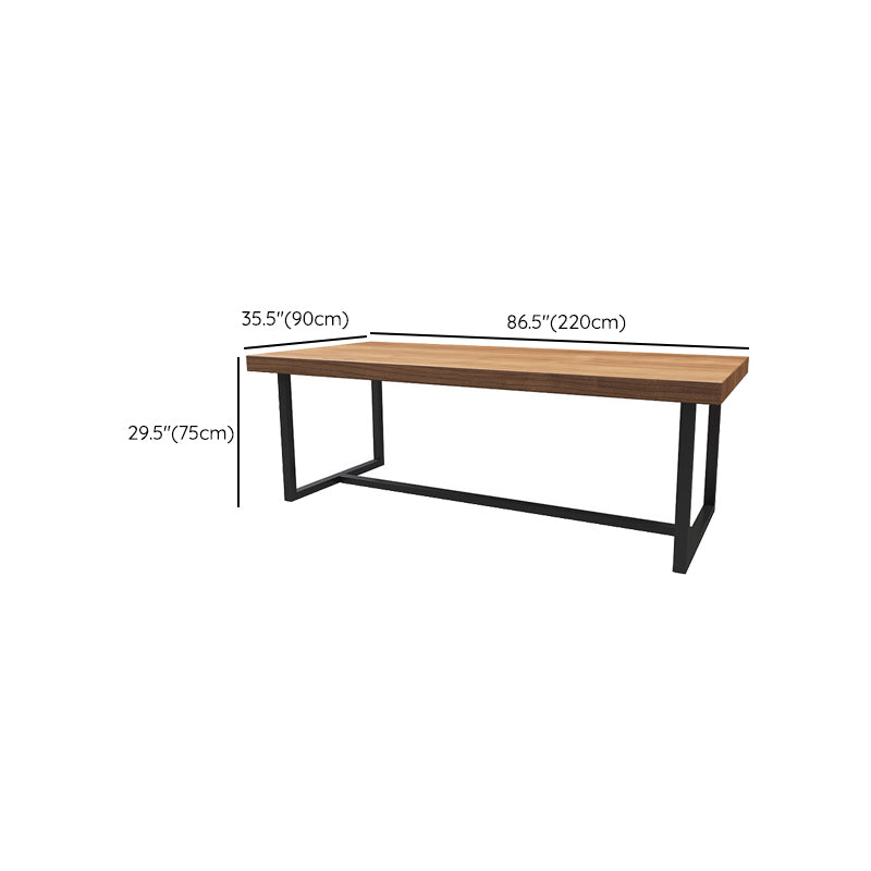 モダンな1/5/7ピースダイニングセット長方形パインウッドダイニングテーブル用カフェ用