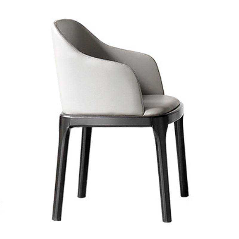 Modern 1/5 Pieces Dining Set Rectangle Stone Dining Table for Kitchen 1 Dark Grey Chair Clearhalo 'Dining Room Sets' 'Dining Tables & Seating' 'dining_room_set' 'furn' 'furn_dining_room_set' 'Furniture' 'Kitchen & Dining Furniture' 6868169