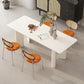 Modern 1/5 Pieces Dining Set Stone Dining Table for Living Room