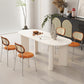 Modern 1/5 Pieces Dining Set Stone Dining Table for Living Room
