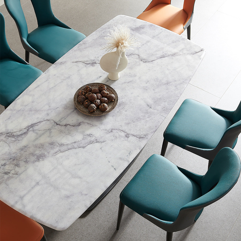 Rectangle Modern Dining Table Set 1/2/5/7 Pcs Dinette Set for Dining Room Clearhalo 'Dining Room Sets' 'Dining Tables & Seating' 'dining_room_set' 'furn' 'furn_dining_room_set' 'Furniture' 'Kitchen & Dining Furniture' 6868241