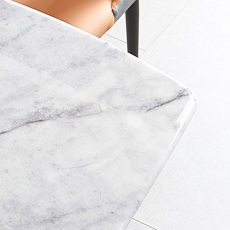 Rectangle Modern Dining Table Set 1/2/5/7 Pcs Dinette Set for Dining Room Clearhalo 'Dining Room Sets' 'Dining Tables & Seating' 'dining_room_set' 'furn' 'furn_dining_room_set' 'Furniture' 'Kitchen & Dining Furniture' 6868242