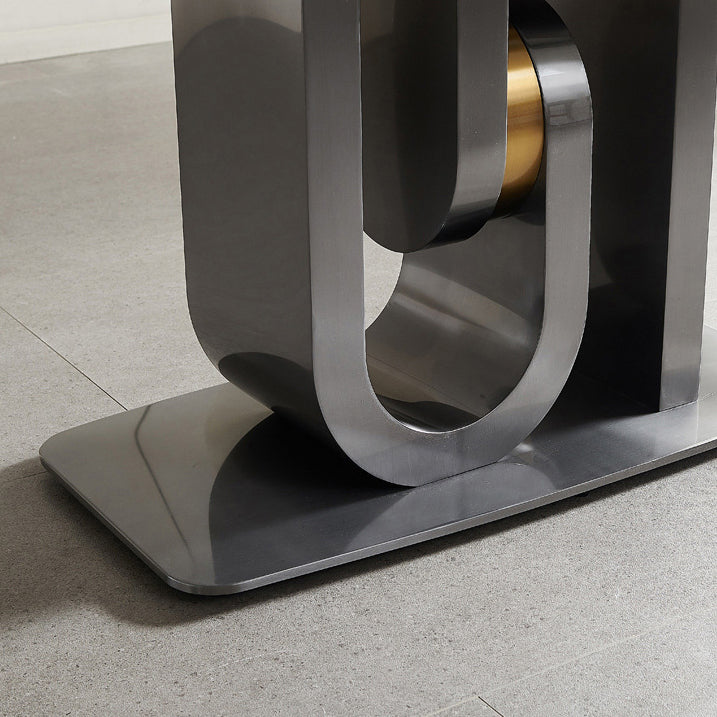 Rectangle Modern Dining Table Set 1/2/5/7 Pcs Dinette Set for Dining Room Clearhalo 'Dining Room Sets' 'Dining Tables & Seating' 'dining_room_set' 'furn' 'furn_dining_room_set' 'Furniture' 'Kitchen & Dining Furniture' 6868243