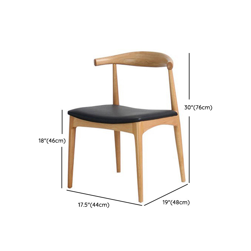 Light Brown Wood Dining Set 1/2/5 Pieces Industrial Dinette Set with Wooden Chairs Clearhalo 'Dining Room Sets' 'Dining Tables & Seating' 'dining_room_set' 'furn' 'furn_dining_room_set' 'Furniture' 'Kitchen & Dining Furniture' 6868280