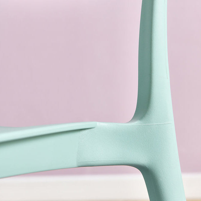 Plastic Modern Style Side Chair Open Back Armless Dining Chairs Clearhalo 'Dining Chairs' 'Dining Tables & Seating' 'dining_chair' 'furn' 'furn_dining_chair' 'Furniture' 'Kitchen & Dining Furniture' 6868358