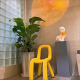 Home Fabric Side Chair Designer Style Open Back Armless Chair Set