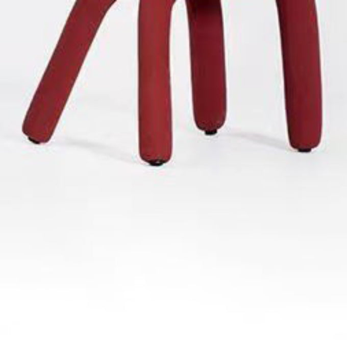 Home Fabric Side Chair Designer Style Open Back Armless Chair Set