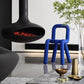 Home Stoffen eetkamerstoelen Designerstijl armloze stoel met open rug