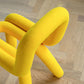 Home Stoffen eetkamerstoelen Designerstijl armloze stoel met open rug