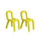 Home Stoffen eetkamerstoelen Designerstijl armloze stoel met open rug