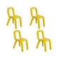 Home Stoffen eetkamerstoelen Designerstijl armloze stoel met open rug