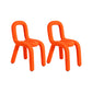 Home Stoffen eetkamerstoelen Designerstijl armloze stoel met open rug