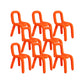 Home Stoffen eetkamerstoelen Designerstijl armloze stoel met open rug