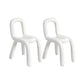 Home Stoffen eetkamerstoelen Designerstijl armloze stoel met open rug