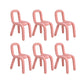 Home Stoffen eetkamerstoelen Designerstijl armloze stoel met open rug