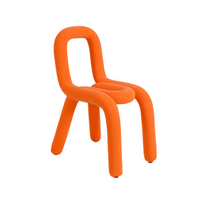Home Stoffen eetkamerstoelen Designerstijl armloze stoel met open rug