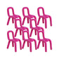 Home Stoffen eetkamerstoelen Designerstijl armloze stoel met open rug