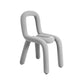 Home Stoffen eetkamerstoelen Designerstijl armloze stoel met open rug