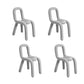 Home Stoffen eetkamerstoelen Designerstijl armloze stoel met open rug
