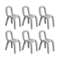 Home Stoffen eetkamerstoelen Designerstijl armloze stoel met open rug