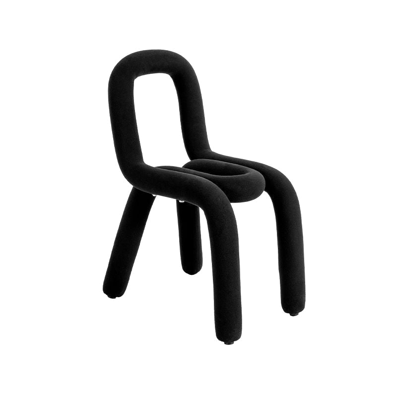 Home Stoffen eetkamerstoelen Designerstijl armloze stoel met open rug