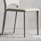 Indoor Faux Leather Side Chair Dining Room Armless Dining Chairs
