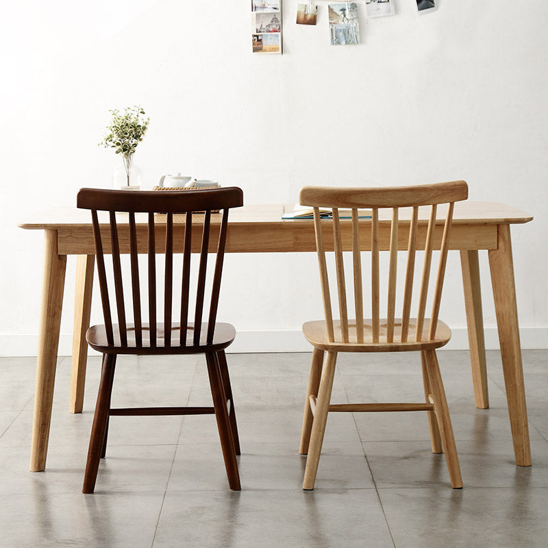Sedia da pranzo in stile moderno in legno sedia posteriore per la sala da pranzo