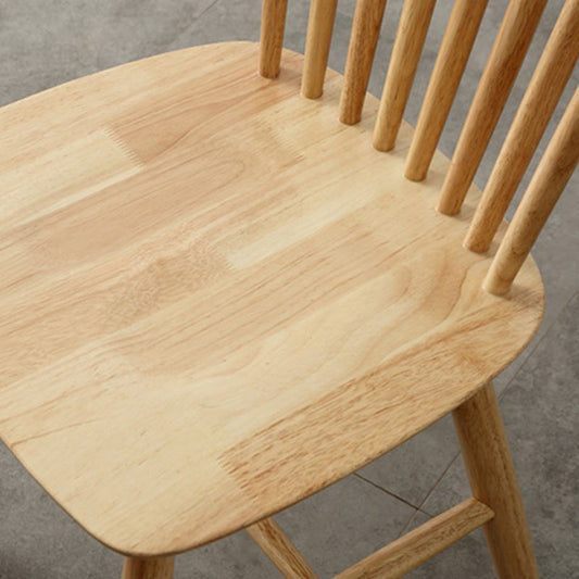 Sedia da pranzo in stile moderno in legno sedia posteriore per la sala da pranzo