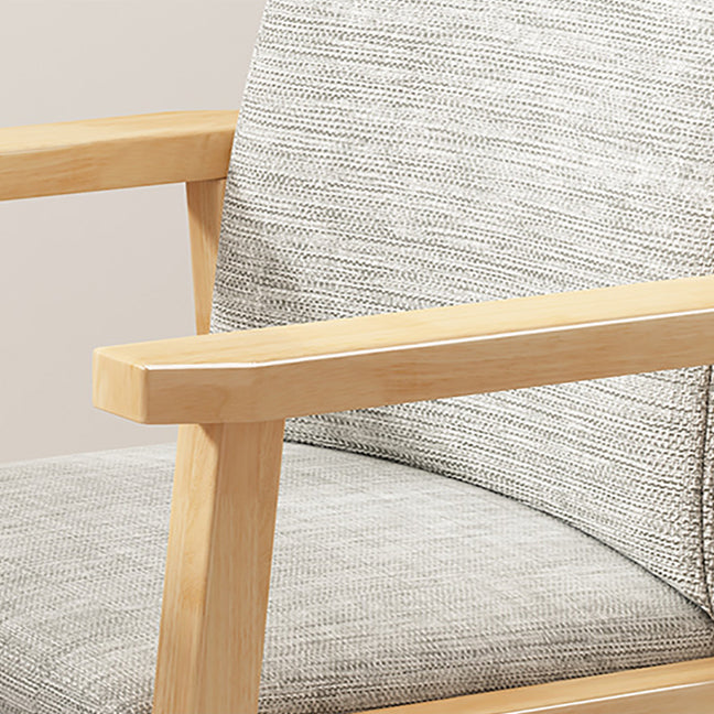 Silla de comedor de madera sólida silla de brazo de estilo moderno para comedor