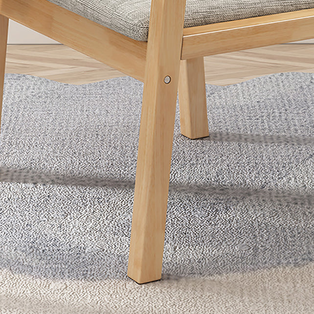 Silla de comedor de madera sólida silla de brazo de estilo moderno para comedor