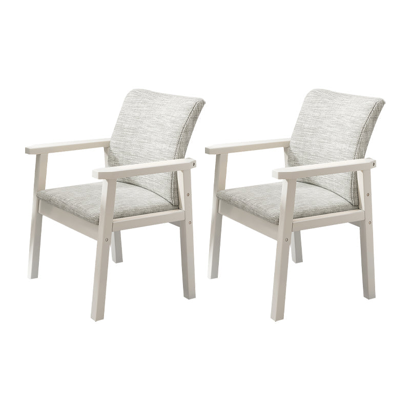 Silla de comedor de madera sólida silla de brazo de estilo moderno para comedor