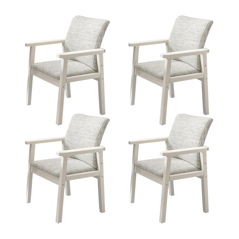 Silla de comedor de madera sólida silla de brazo de estilo moderno para comedor