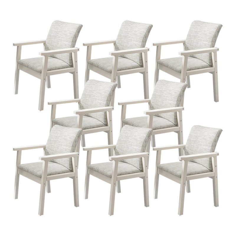 Silla de comedor de madera sólida silla de brazo de estilo moderno para comedor