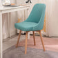 Solid Wood Dining Chair Industrial Style Swivel Side Chair for Dining Room