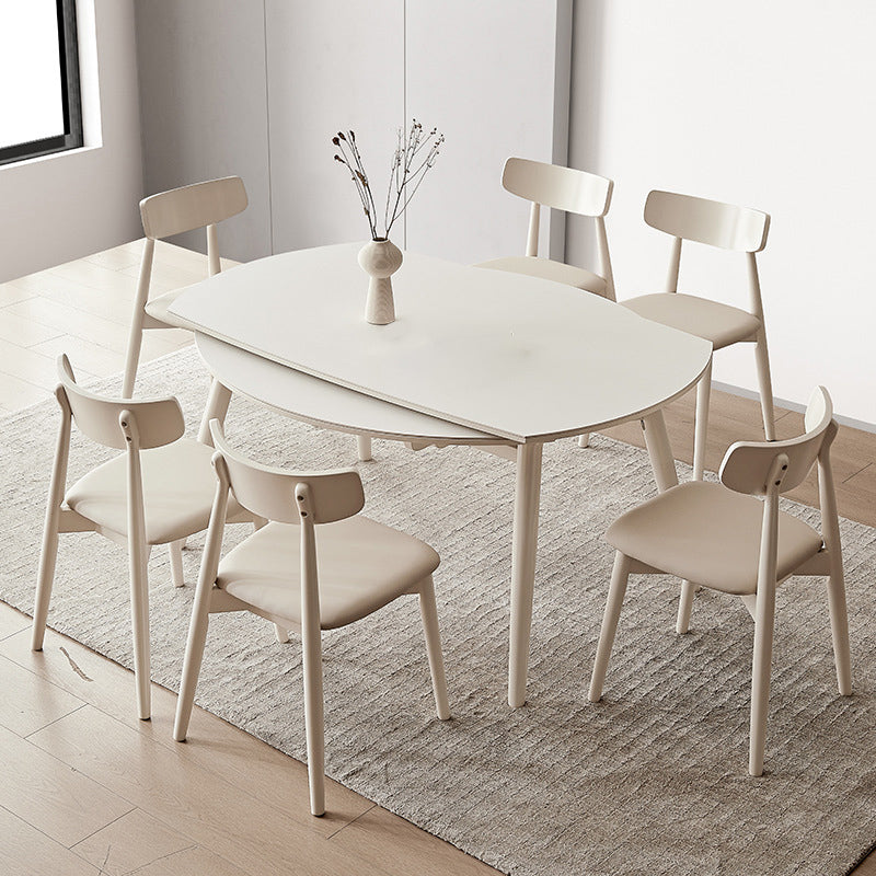 Contemporary Kitchen Dining Side Chair Oak Open Back Dining Chair Clearhalo 'Dining Chairs' 'Dining Tables & Seating' 'dining_chair' 'furn' 'furn_dining_chair' 'Furniture' 'Kitchen & Dining Furniture' 6869417