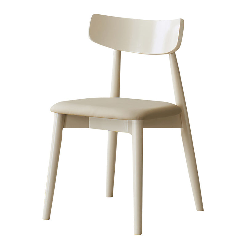 Contemporary Kitchen Dining Side Chair Oak Open Back Dining Chair Clearhalo 'Dining Chairs' 'Dining Tables & Seating' 'dining_chair' 'furn' 'furn_dining_chair' 'Furniture' 'Kitchen & Dining Furniture' 6869423