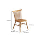 Contemporary Home Armless Chair Pine Wood Dining Side Chair in Natural