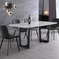 Dining Room Upholstered Chair Black Legs Parsons Dining Chair