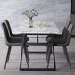 Dining Room Upholstered Chair Black Legs Parsons Dining Chair