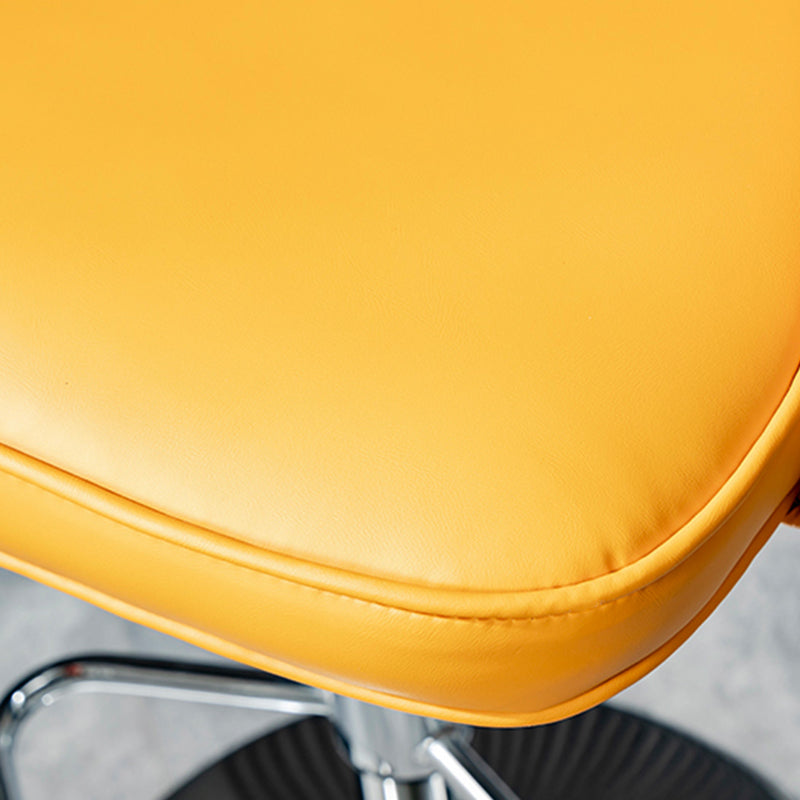 Industrial Liftable Bar Stool PU Leather Counter Bar Stool with Metal Legs for Home Clearhalo 'Bar Furniture' 'Bar Stools' 'bar_stools' 'furn' 'furn_bar_stools' 'Furniture' 'Kitchen & Dining Furniture' 6869742